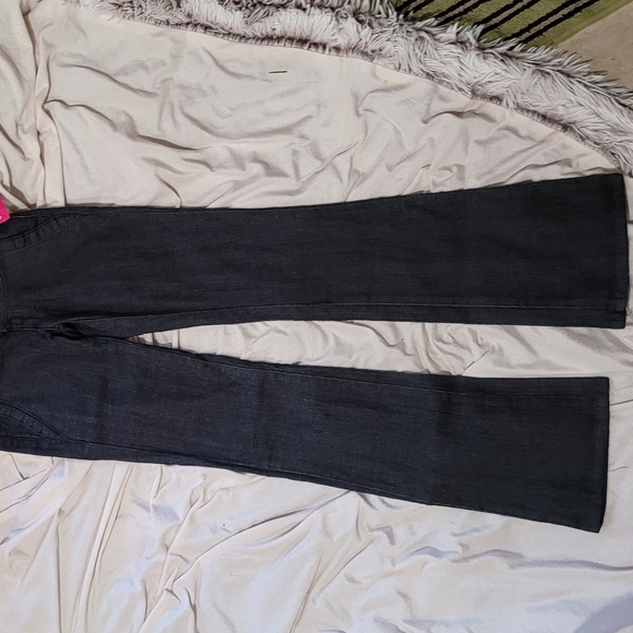 Sailor Thick Band Jeans Natural Flare Size 1 / 2 - Picture 12 of 13